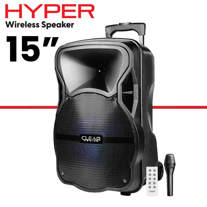 HOLIDAY PROMO - 15" Speaker with Stand & Mic