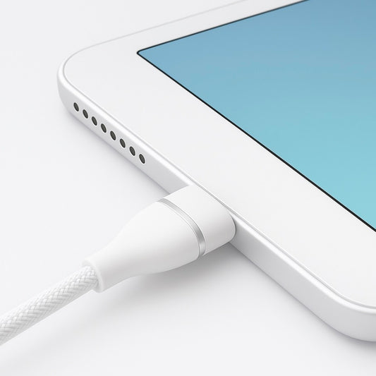 60W, USB-C to USB-C Cable | 3 Feet | White | U-49