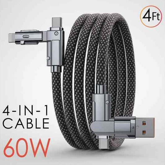 4in1 Cable | 60W | 4 Ft | U-99