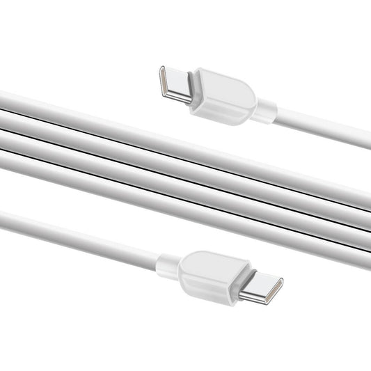 Cable For C Type 60W, C to C | 4 Ft | U-47 (White)